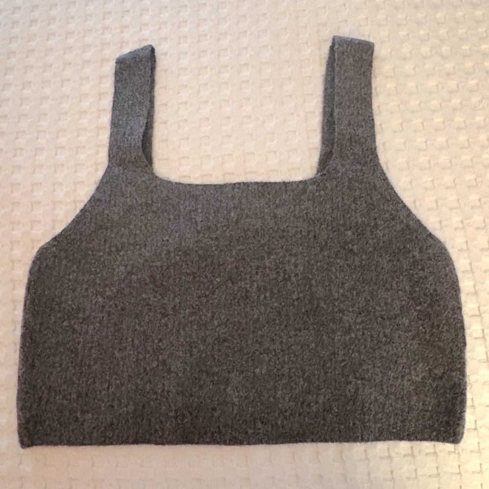 Everlane cozy stretch crop top